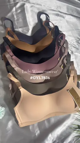 Lady Womenswear'💞 Basic Soft Fabric Wire Free Bra #Gyl7836 IsabelleQShop!💘