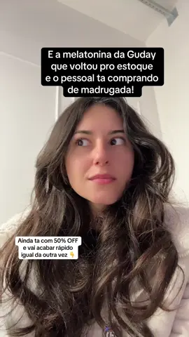 Bom dia 🫣🍇 o pessoal sabe que vai esgotar de novo kkk #ugc #creators #tiktokshopbrasil #TikTokShop #Ecommerce #MarketingDigital #creatoreconomy #TikTokBrasil #creator #CriadorDeConteúdo #tiktokshopchegou #promotiktokshop #Guday #melatonina #melatoninaemgummy #gummy  #manucit #dormirbem #sonodequalidade 