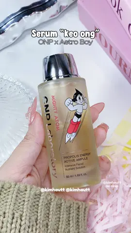 Serum keo ong CNP x Astro Boy. Dành cho mí bà da khô, hay thức khuya, xỉn màu nè #cnp #cnplaboratory #keoong #phuchoi #serumcnp #skincare #xuhuong #review #unbox #unboxing #chitunbox 