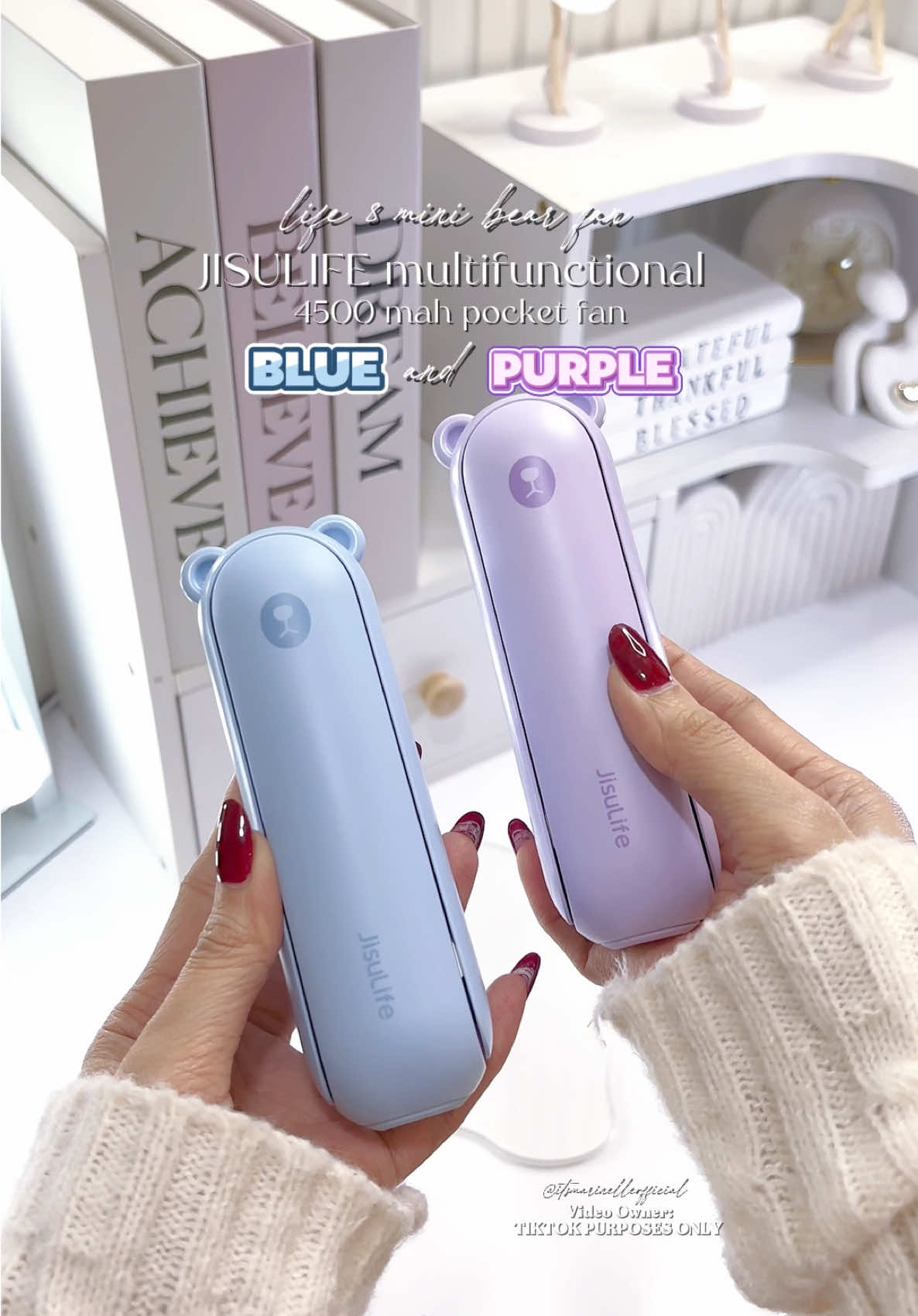 Mini bear fan na perfect for students and parents this back to school season @Jisulife-PH ‹𝟹. #jisulife #bearfan #minifan #jisulifeminifan #backtoschool 