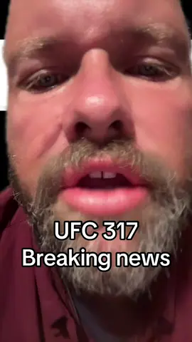 Breaking news for ufc 317 #ufc317 #topuriavsoliveira2025 #topuria #ufcfighter #donniewhite #fyp #didyouknowthis #ufcfans 