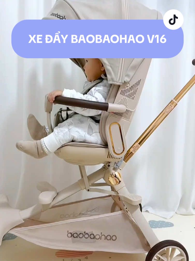 Baobaohao V16 - Dòng xe gấp gọn, đảo 2 chiều tiện lợi #xedaychobe #baobaohaov16 