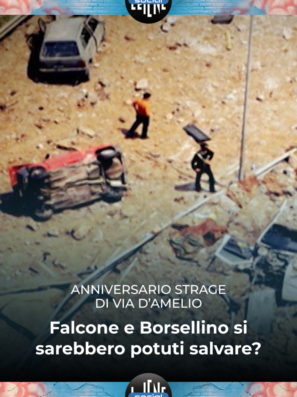 Il 19 luglio 1992, Paolo Borsellino e cinque agenti della sua scorta venivano uccisi nella strage di via D’Amelio. Solo due mesi prima, il 23 maggio, era toccato a Giovanni Falcone nella strage di Capaci. Si sarebbero potuti salvare? Qualche anno fa, con Alessandro Politi, ci siamo posti proprio questa domanda #LeIene #DaVedere