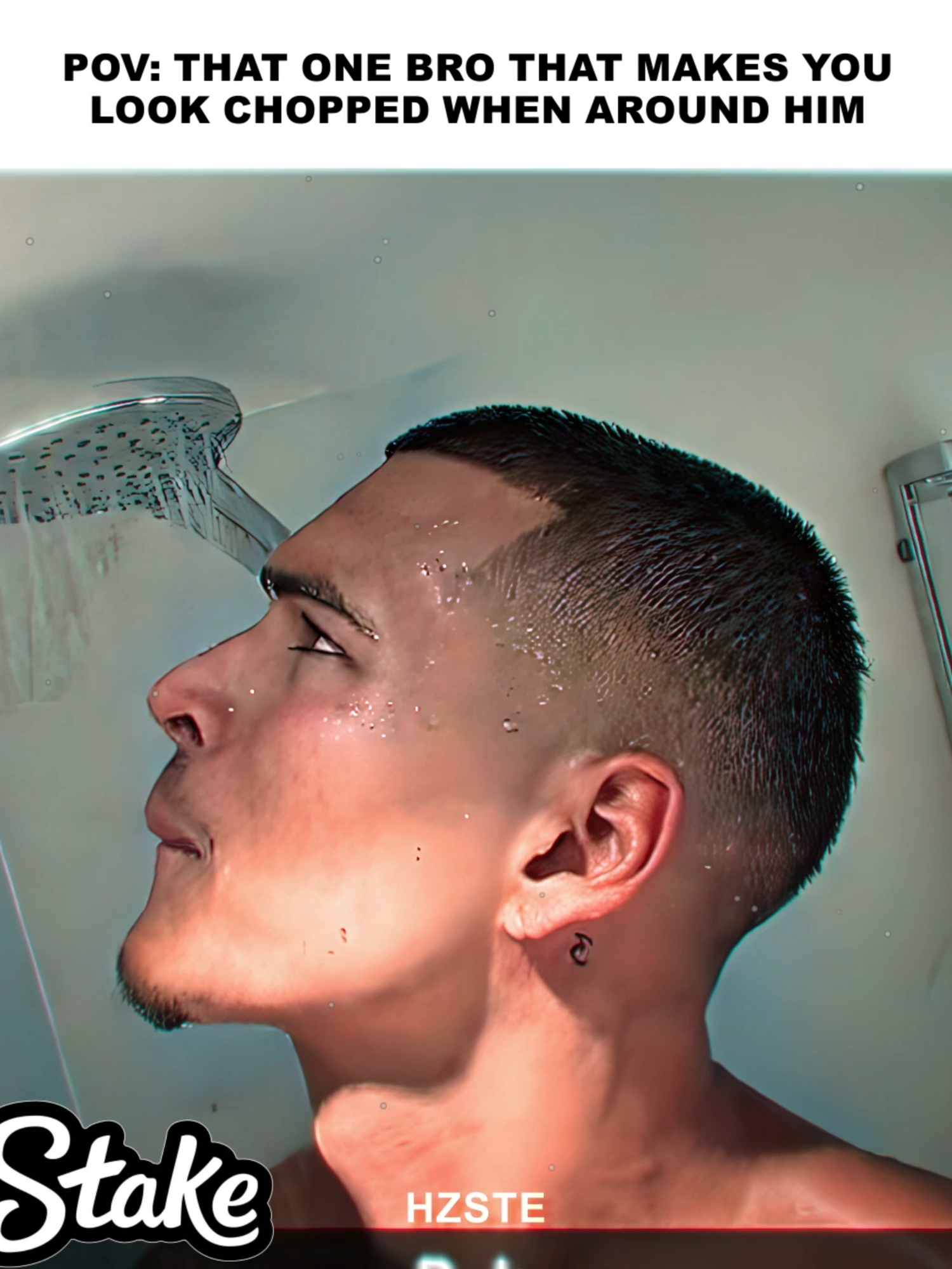 POV That One Bro That Makes You Look Chopped When Around Him #marlon #edit #mogged #buzzcut