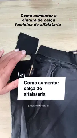 Chegou o vídeo tão pedido: como você pode aumentar a cintura de uma calça de alfaiataria. Mas, pra conseguir esse resultado, a calça precisa ter o bolso do mesmo tecido da calça. Boas costuras! . . . . . #costuras #costurar #costura #calca #atelier #costureira #alfaiataria #moda #customizacao #costureirainiciante #truquesdecostura #tutorialdecostura #diycostura #comofazervestido #fy #for #costurarapida #costuraonline #costurafacil 