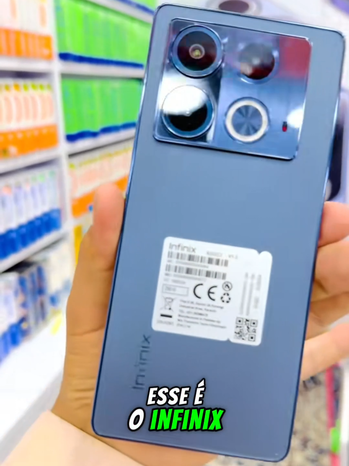 Infinix Note 40 no Tik Tok Shop! #infinixnote40 #infinix #celular #smartphone #tiktokshopchegou #tiktokshop #tiktokshopbrasil #foryo 