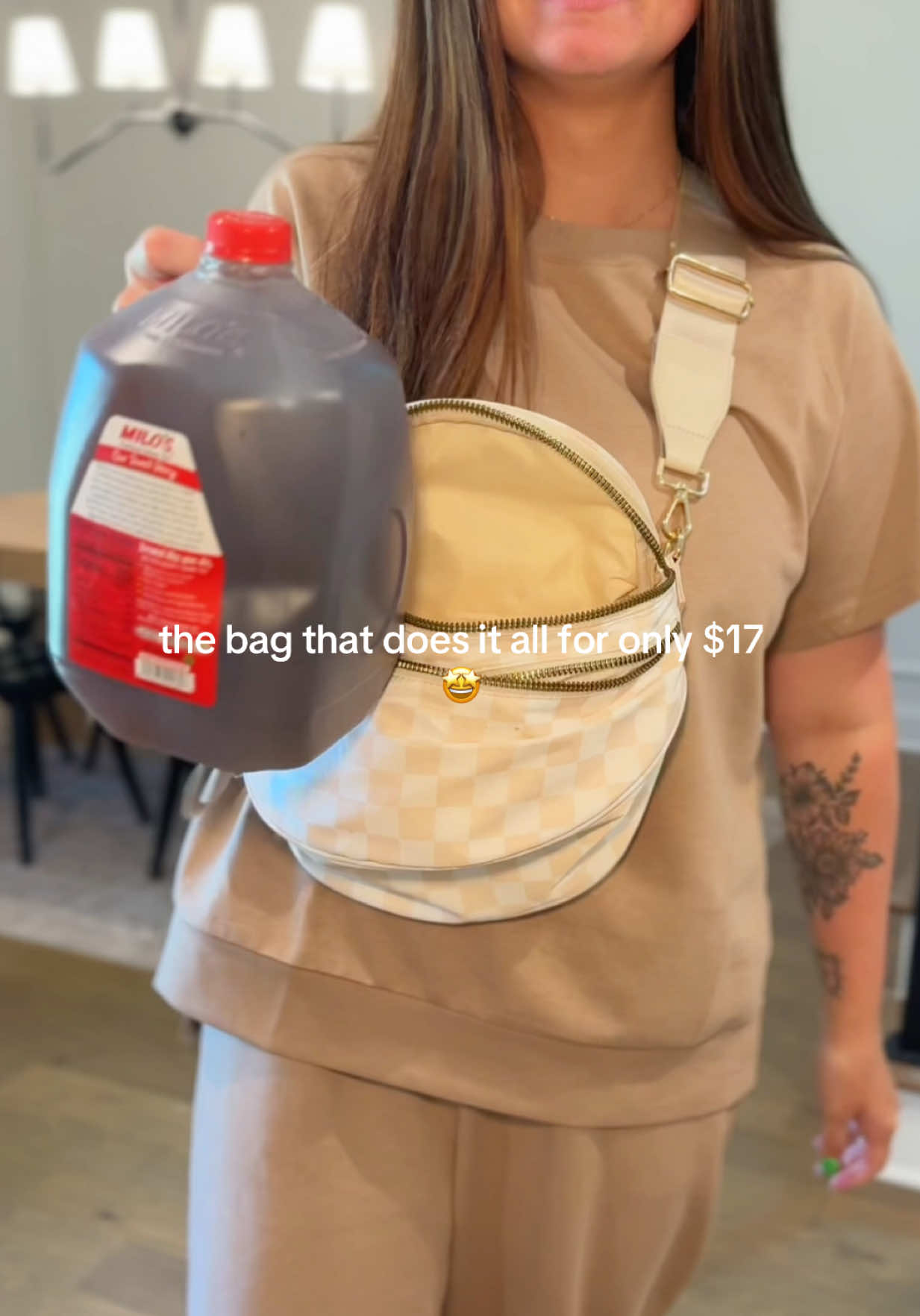 This is my everyday bag and being able to use it as a mini diaper bag is a mom win!!!! Such high quality and so spacious for an amazing price 👜👏🏼 @Kadynow #bumbag #checkeredbag #viralbag #spaciousbag #tiktokshopsale #tiktokshopdeals #tiktokshoploveatfirstfind #minidiaperbag #momwin #momhack #womenspurse #womensbag #checkeredprint #tiktokshopcreatorpicks #OOTD #outfitaccessories #outfitstyling #fashiontok #bagtok #pursetok #viralpurse #crossbody #adjustablestraps #CapCut 