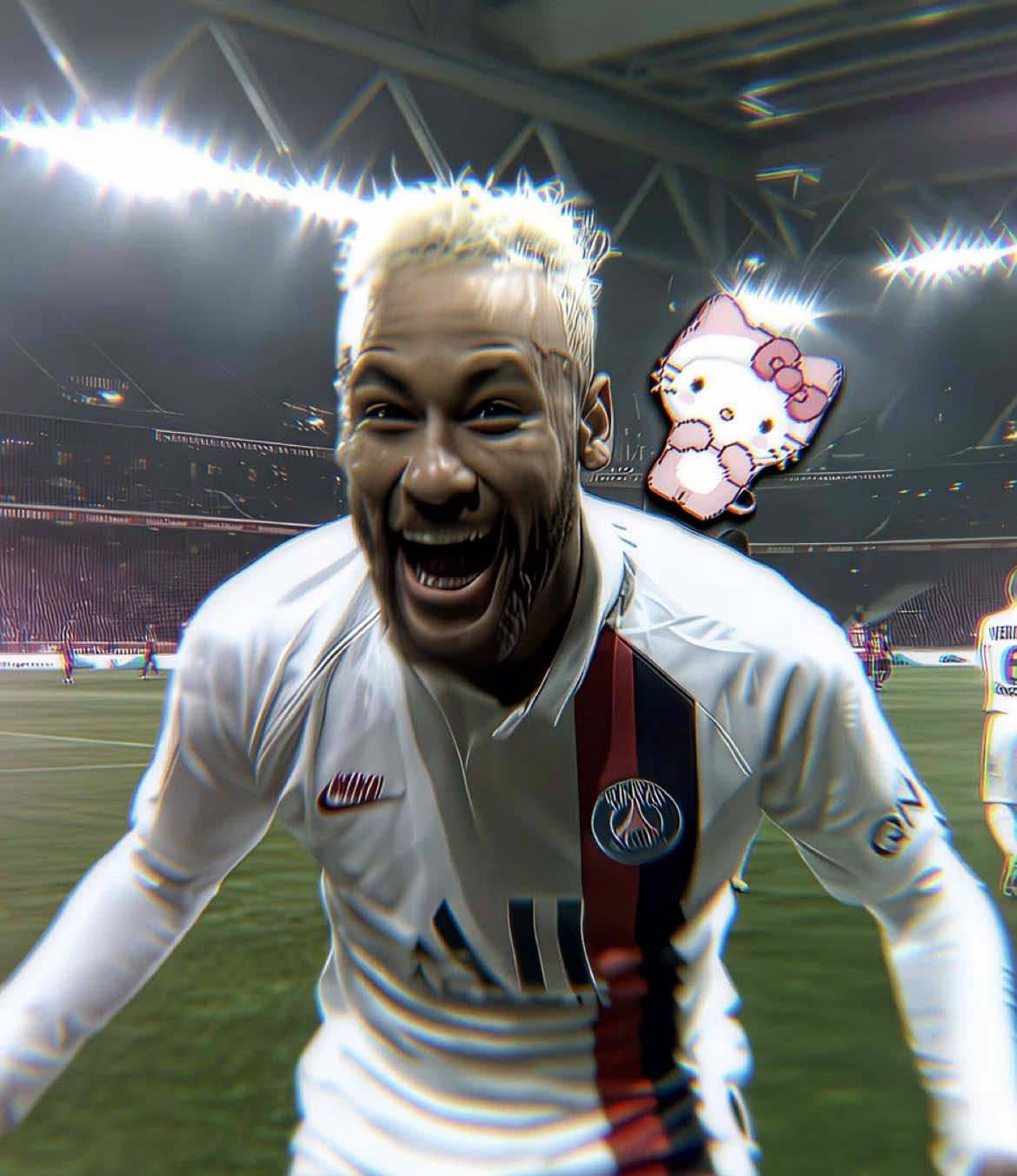 Hello Neymar Kitty 😍🥰 #football #neymar #edit #aftereffects #hellokitty 