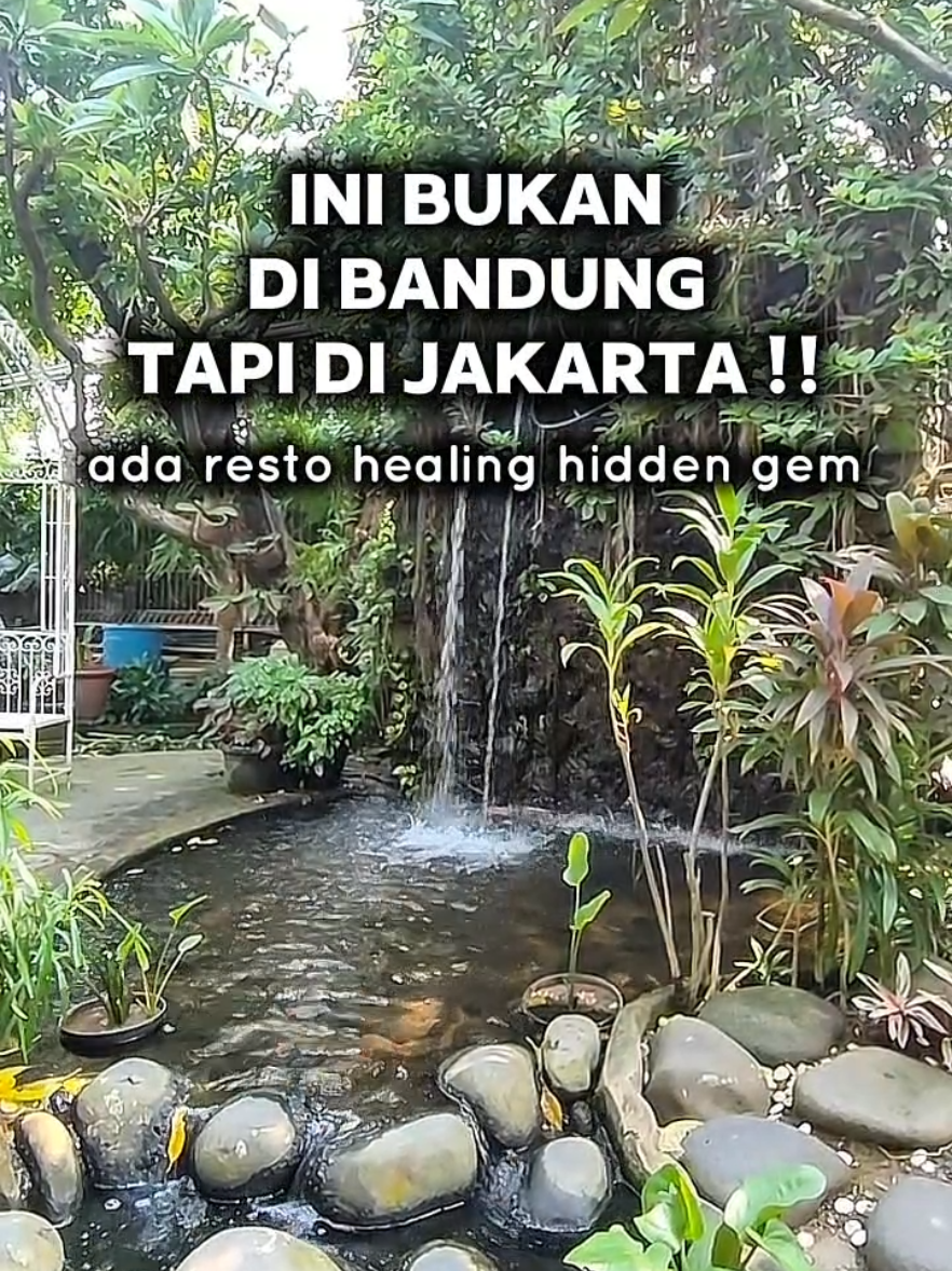 aaa ga nyangka c ketemu resto hidden gem sebagus ini !! ga USA jau jau ke bandung, di Jakarta juga ud bisa healing niii...  #kulinerjakartabarat #kulinerjakbar #makanenak #kulinermeruya #cafejakarta #cafehealing #restokidsfriendly #cafekidsfriendly #restokeluarga #cafejakartabarat #ttpetualangpro #ttpetualangnewbie #jajanantiktok #makanantiktok 