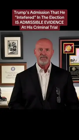 Trump's Admission That He 