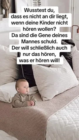 Wenn dein Kind nicht hört, mach dir keinen Kopf… es hat einfach Papas WLAN-Verbindung zum Zuhören geerbt.😅👶🏻📴 #MamaAlltag #Elternhumor #KindUndPapa #Elternleben #FamilyFails #LustigerAlltag #MamaWeisheiten #PapaGene #Kinderlogik #MomLifeGermany #TikTokMoms #ElternseinMitHumor #Kindermund #WitzDesTages  #MemeCut #Meme 