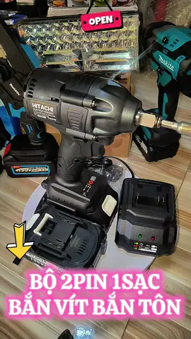 Bộ Khoan Siết Mở Bulong Hitachi 460nm Đa Năng Bắn Tôn Bắn Vít Đầu khẩu 1/2 Sài Gia Đình Nhỏ gọn tiện lợi #maysietbulong #maysietbulongpin #maysietbulongmakita #maysietbulonghitachi #maysietbulonggiare #maysietbulongkhongchoithan maysietbulong mẫu92