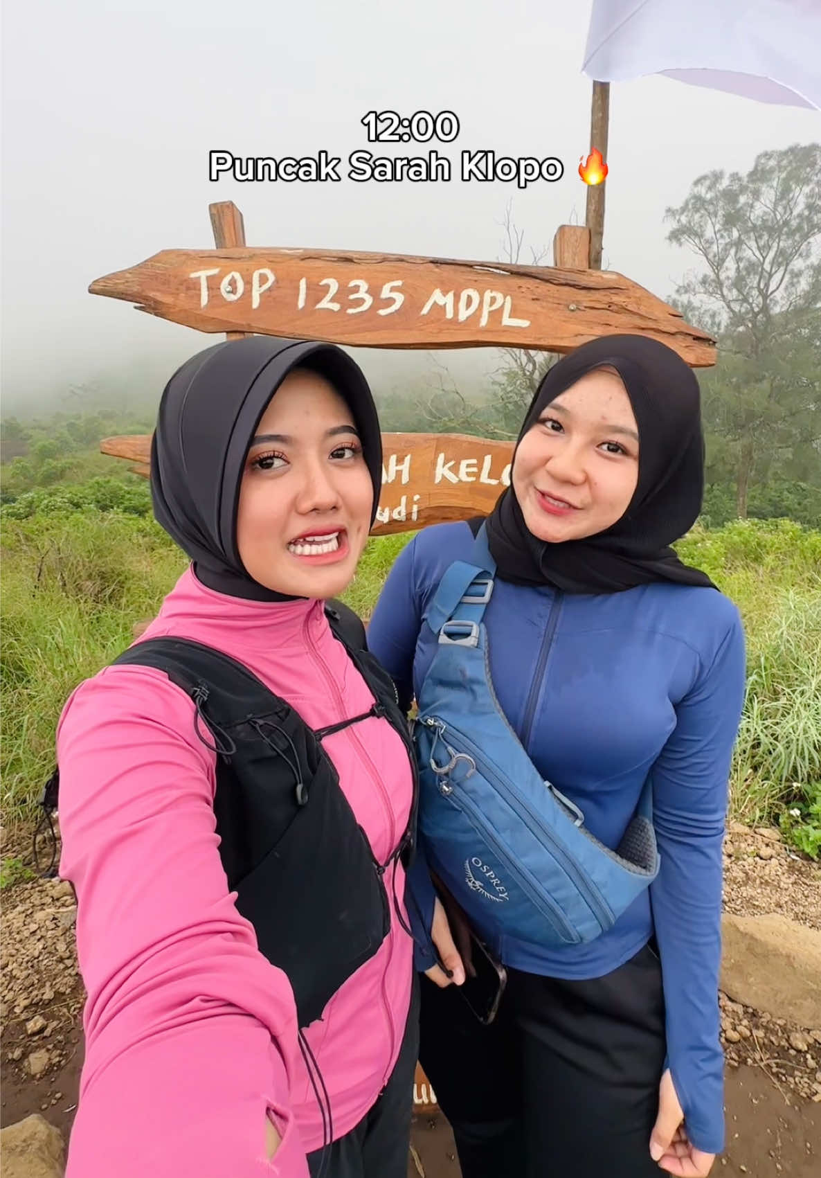 Ditipu cowo ❌ Ditipu mdpl ✅ #naikgunung #sarahklopo 