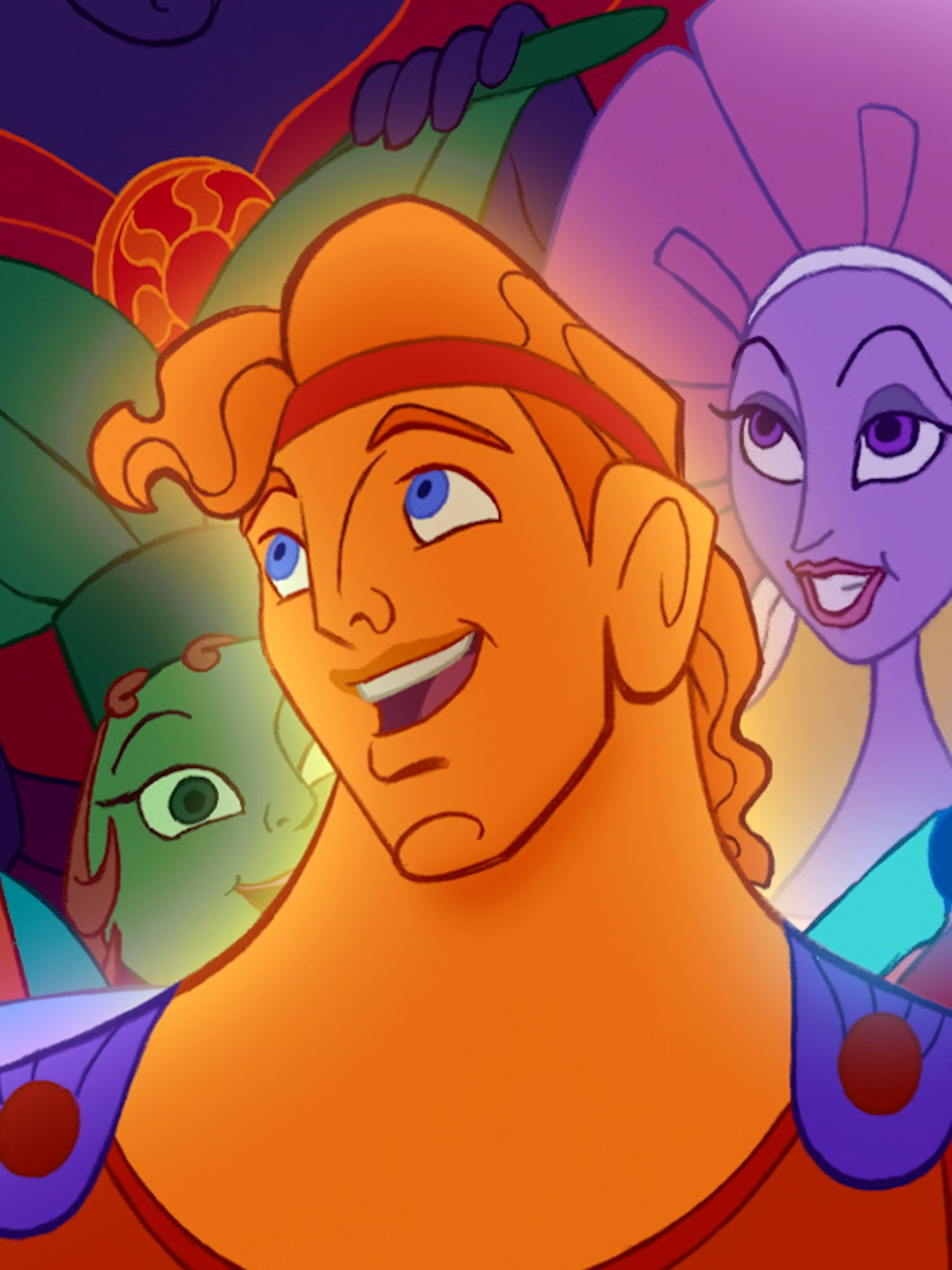 Un héroe verdadero no lo es por el tamaño de sus músculos, sino por el de su corazón 🙌 #Hercules #hades #megara