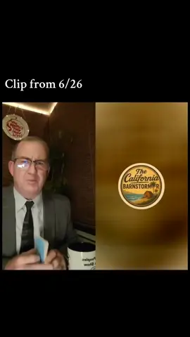 #tiktoklive #livehighlights @The California Barnstormer 