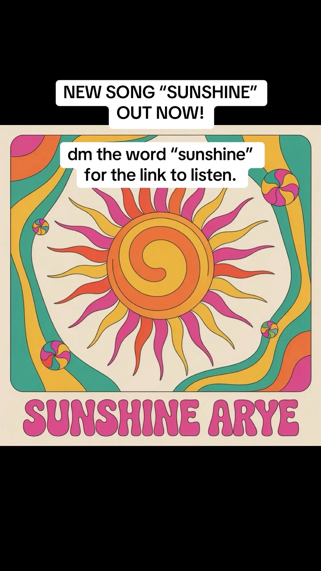 dm me the word “sunshine” for the link to listen. 