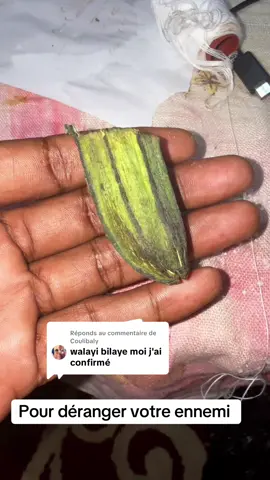 Réponse à @Coulibaly 