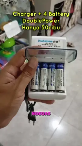 Paket Baterai AAA dan AA dan Charger doublePower #baterai #bateraijam #bateraiaa #bateraiaaa #bateraimurah #chargerbaterai #charger #paketchargerbaterai Kualitas top