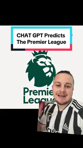 Chat GPT predicts the 2025/26 Premier League Season  #PremierLeague #PremierLeaguePredictions #Football 