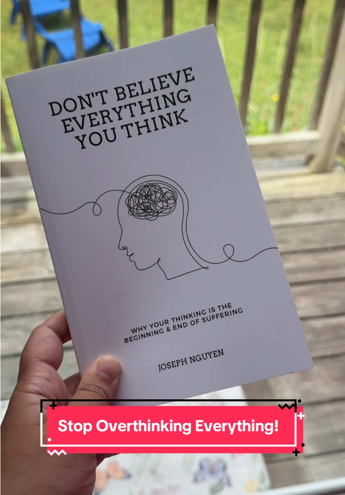 Don’t let the intrusive thoughts win. 💭 #BookTok #overthinking #josephnguyen #readinglist #bookreccomendations #selflove #SelfCare #selfhelp #selfhealing #MentalHealth 