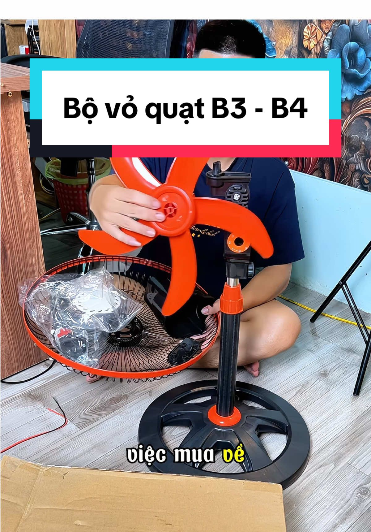 Bộ vỏ quạt B3-B4 #bovoquat #voquat #voquatcay #voquatdatban #lyduchuy192 #muasamcungtiktok 
