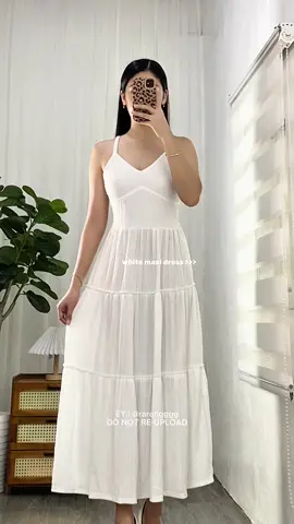 this white maxi dress 🦢✨ #whitedress #maxidress #dress  #longdress #classydress #beachdress 