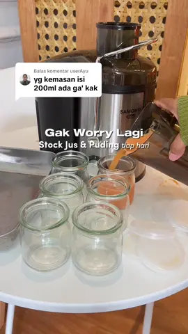 Membalas @userAyu divideo kemasan 200ml yaaa  #jarkaca #jarjus #jarpudding #pasutrimuda #fyp #jus #semangka #slowjuicer 