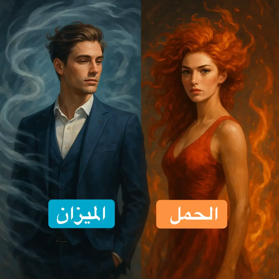 #توافق الميزان والحمل #برج الحمل #برج الميزان #توافق انثي الحمل مع الميزان 