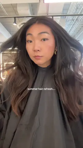 Soo shiny and healthy now!!! Dream hair cut @Bumble and bumble. #hairinspo #haircut #longlayers #faceframing #nychairsalon 