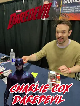 Meeting The Man Without Fear! Daredevil himself Charlie Cox at Washington State Summer Con  #daredevil #daredevilbornagain #charliecox #fyp #washingtonstatesummercon #summercon #marvel #marvelstudios 
