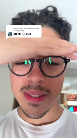 Respondendo a @eneas lopes a casa caiu, sou mentiroso