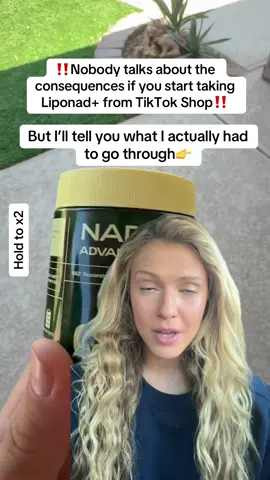Nobody talks about the consequences if you start taking Liponad+ from TikTok Shop. But I’ll tell you what I actually had to go through #postpartumrecovery #momenergy #skincareboost #mentalreset #tiredmomlife #glowagain #hormonewellness #momtransformation #overwhelmedmom #rechargeyourself #supplementsthatwork #nadsupplement 