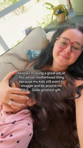 But really.. I love that my home is such a place of peace and love.. that my kids still want to be at home with me.  The lie that parenthood is so chaotic and ruins you is wild. You create the environmnt you want to live in.  *Hiding her face because people are weird. 