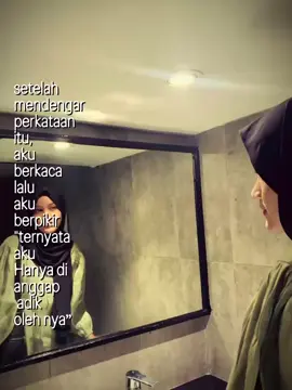 We expect too much with people who only think of us as sisters #sakit #xyzbca #fypシ #katakata #adik><