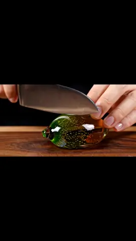 Cutting into a orange ASMR #ai #asmr #satisfyingvideo #orange 