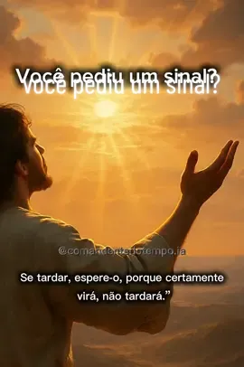Se você está vendo isso, Deus está te respondendo agora.   Comente “Eu recebo” e compartilhe com fé 🙏✨ #SinalDeDeus #Fé #CristãoNoTikTok #DeusNoControle #MensagemDeFé