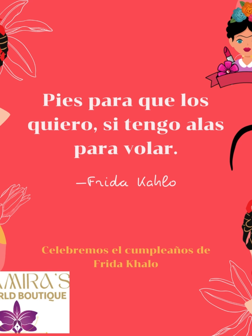 🎨 We're celebrating Frida Kahlo! 💐 In honor of her birthday, we're presenting a unique collection inspired by her strength, artistry, and unmistakable style. 🧥 Jacket 👕 Blouse 🧢 Cap 🌸 and more pieces full of color and Mexican character! Each garment reflects Frida's free spirit: authentic, creative, and powerful. Perfect for those who dress with soul. 📍 Available at Samira's World Boutique 🚚 We ship nationwide 💬 Ask us and take home your piece from this special edition ✨ Frida lives on in every design! #frida #ypfッ #ypfッviral #fridakahlo #fridakahloinspired
