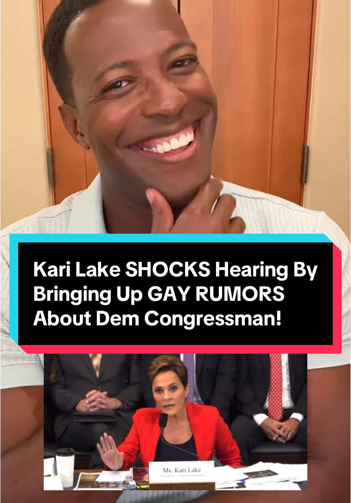 Kari Lake SHOCKS Hearing With GAY RUMORS About Dem Congressman! #karilake #trump #trumpadministration #congress #dc