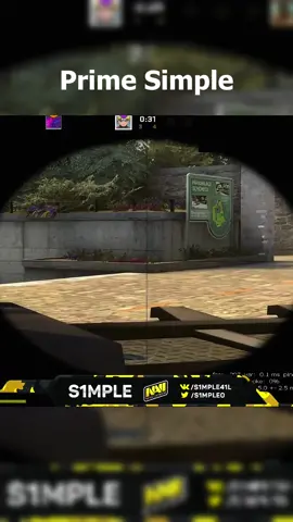 Prime Simple 💀 #fyp #cs #csgo #csgomoments #csgofunny #csgobestmoments #cs2 