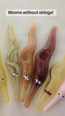 Adding a few new options to the worm collection.  www.glassden.art