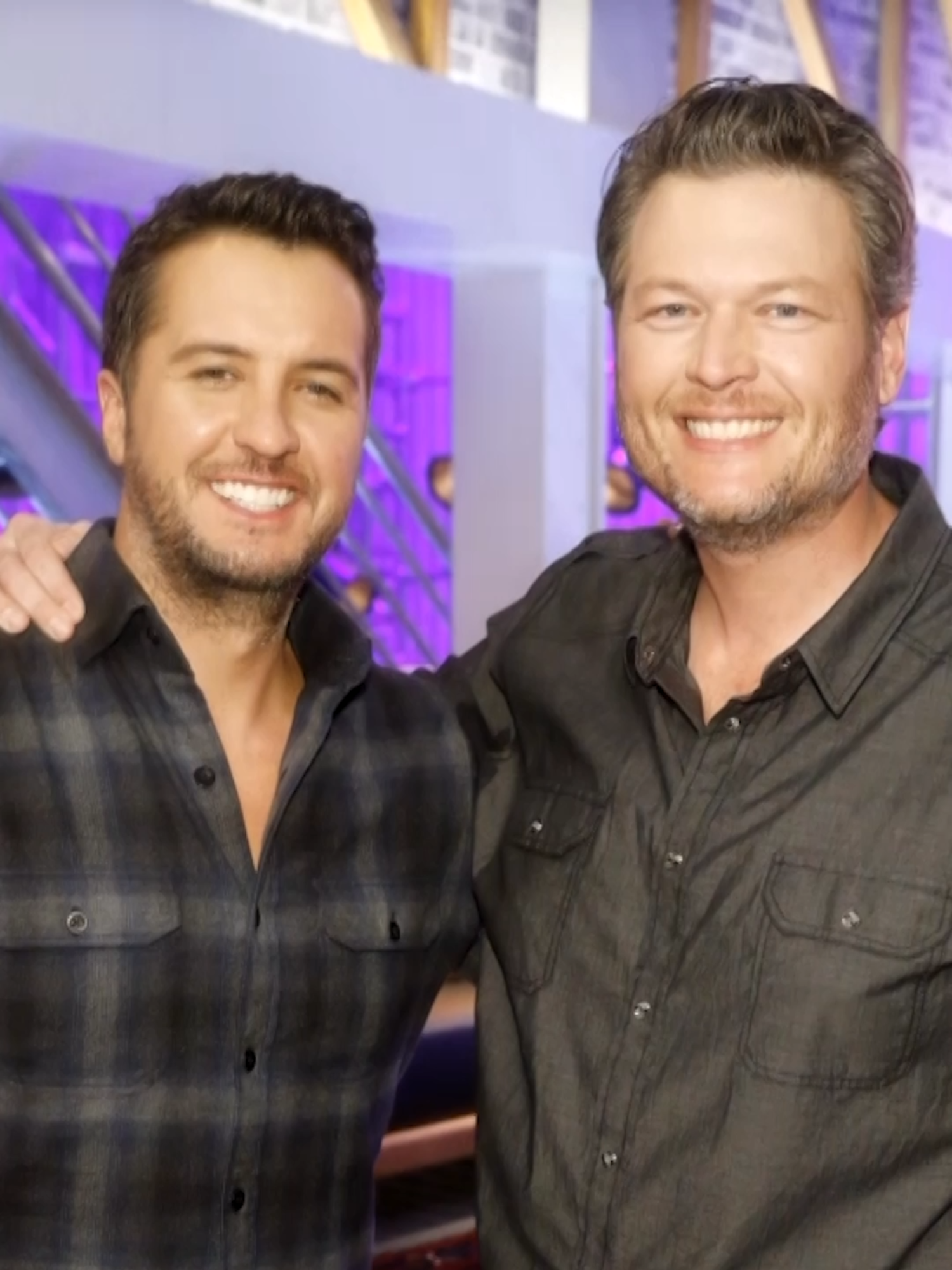 The biggest #rivalry in #countrymusic 🤣 #cmtHot20 is coming to you from #LukeBryan's #FarmTour Sat & Sun at 9a/8c on CMT! #blakeshelton