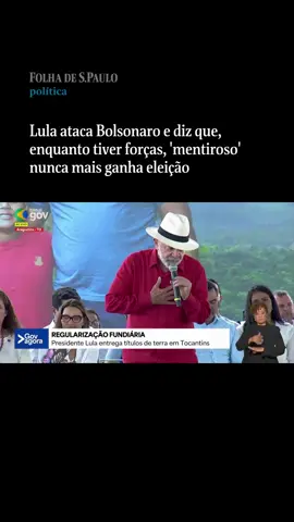 O presidente Luiz Inácio Lula da Silva (PT) afirmou, nesta sexta-feira (27), que, enquanto tiver forças, não vai permitir que 