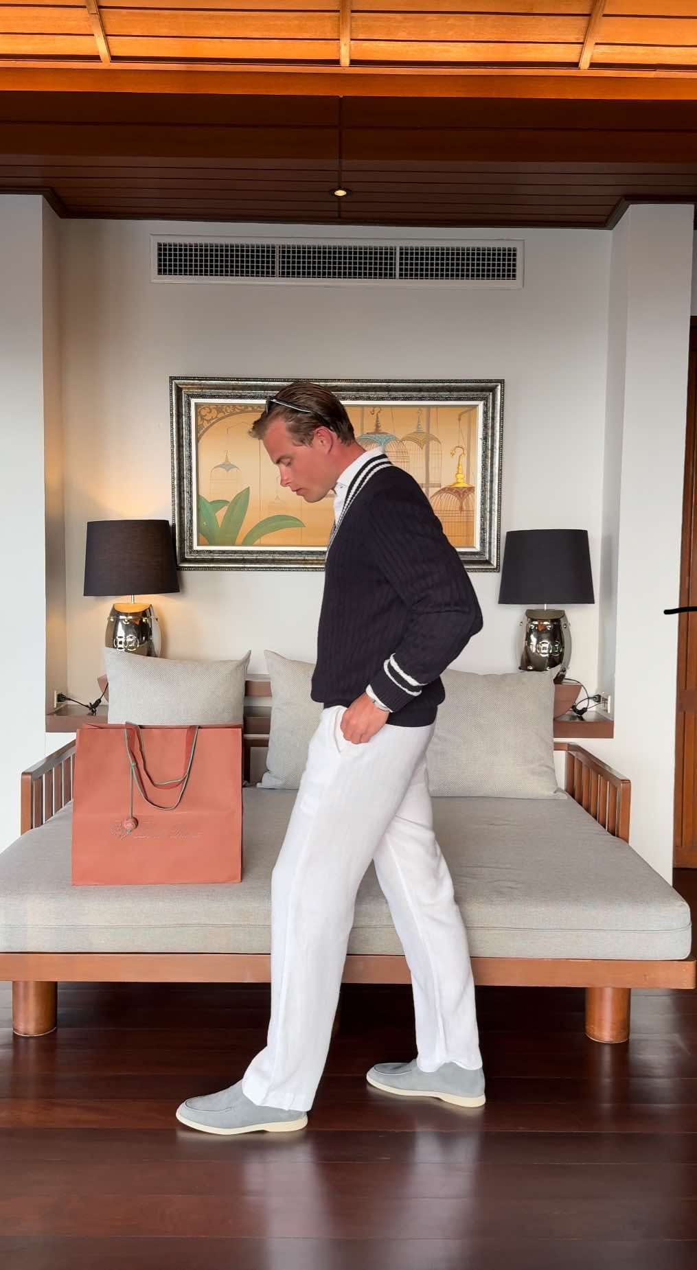 Unboxing my Frozen Blue Openwalks #loropiana #fyp #fashion #mensfashion #luxury 