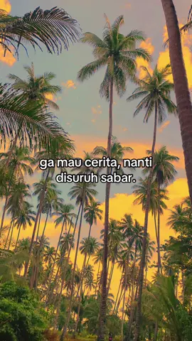 Minimal kasih solusi lah jangan disuruh sabar mulu cape anying 🥀🥀#fypシ #foryou @panggil saja irinn🌸 