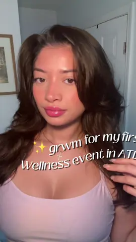 Get ready with me for my first wellness event in #atlanta  @L’Oréal Paris @Vichy Laboratoires  @Fenty Beauty  @ILIA Beauty  @Tower 28 Beauty  #wellnessinfluencer #atl #wellness #grwm #atlantacontentcreator #atlantainfluencer #fyp #parati #MakeupRoutine #BeautyTok 