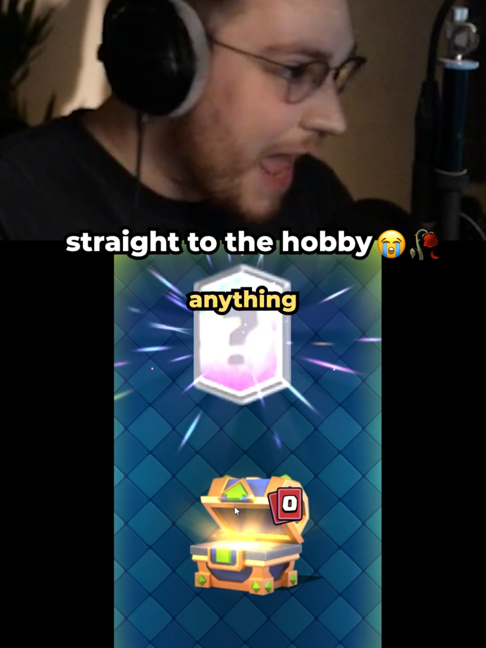 insane hobby 💀 #clashroyale 