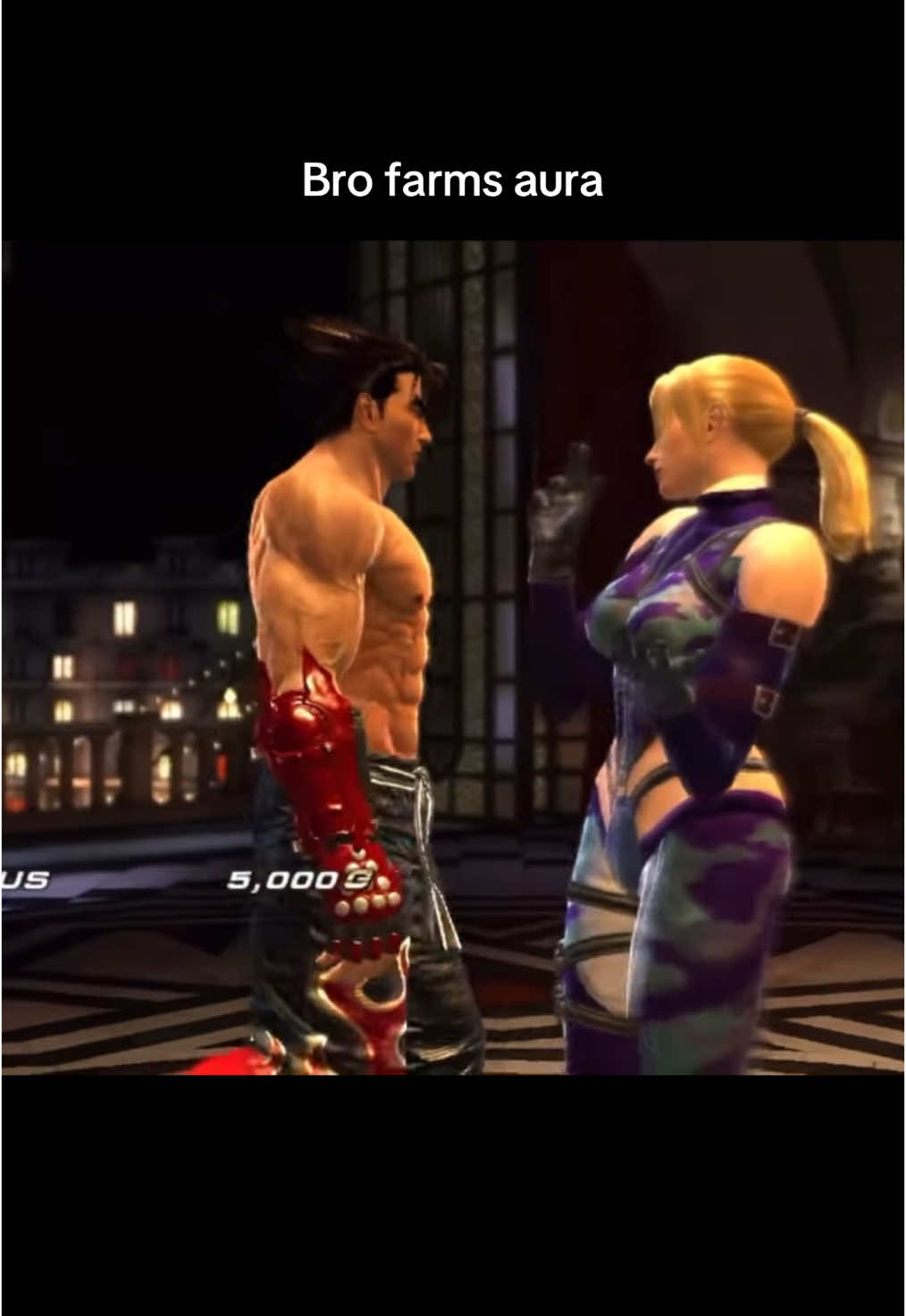 Jin walk is crazy🥶 #jinkazama #tekken #tekken8 #girls #fyp #fighting #aura 