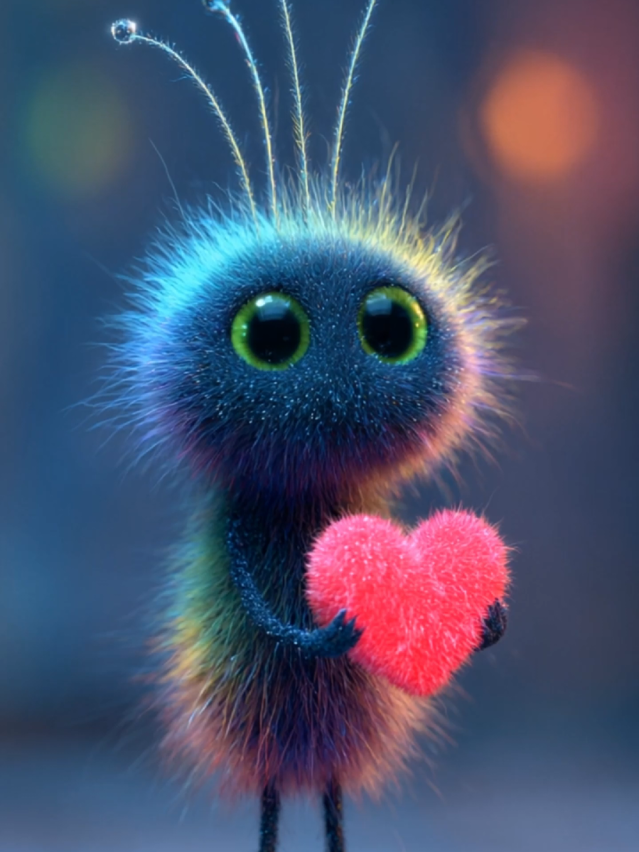 Thanks for your ❤️ #storytime #whimsical #loveheart #aestheticsvideos #fluffy #loveyou #greenloftai #cutecreature #forest #asmr 