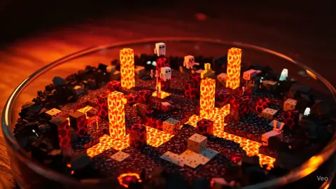 Growing Minecraft in a dish ASMR #fyp #asmrsounds #asmr #sastisfying #relaxing #soothing #Minecraft #asmrvideo #oddlysatisfying #ai #asmrtiktoks #nether 