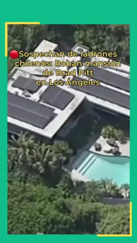 🇺🇸La policía de Los Ángeles, en Estados Unidos, investiga el robo a la mansión del actor Brad Pitt. El hecho ocurrió la noche del miércoles, cuando varios sospechosos fueron detectados dentro de la propiedad. Las autoridades confirmaron que la casa fue saqueada, aunque no detallaron el monto de lo sustraído. La indagatoria apunta a la posible participación de bandas de  extranjeros que operan en zonas residenciales de alto nivel económico. Dentro de estas agrupaciones, se sospecha de la presencia de ciudadanos chilenos, aunque dicha información no ha sido confirmada oficialmente. #Meganoticias #EstadosUnidos #LosAngeles #bradpitt #mansion #policia #chilenosenestadosunidos #chilenosenelextranjero 